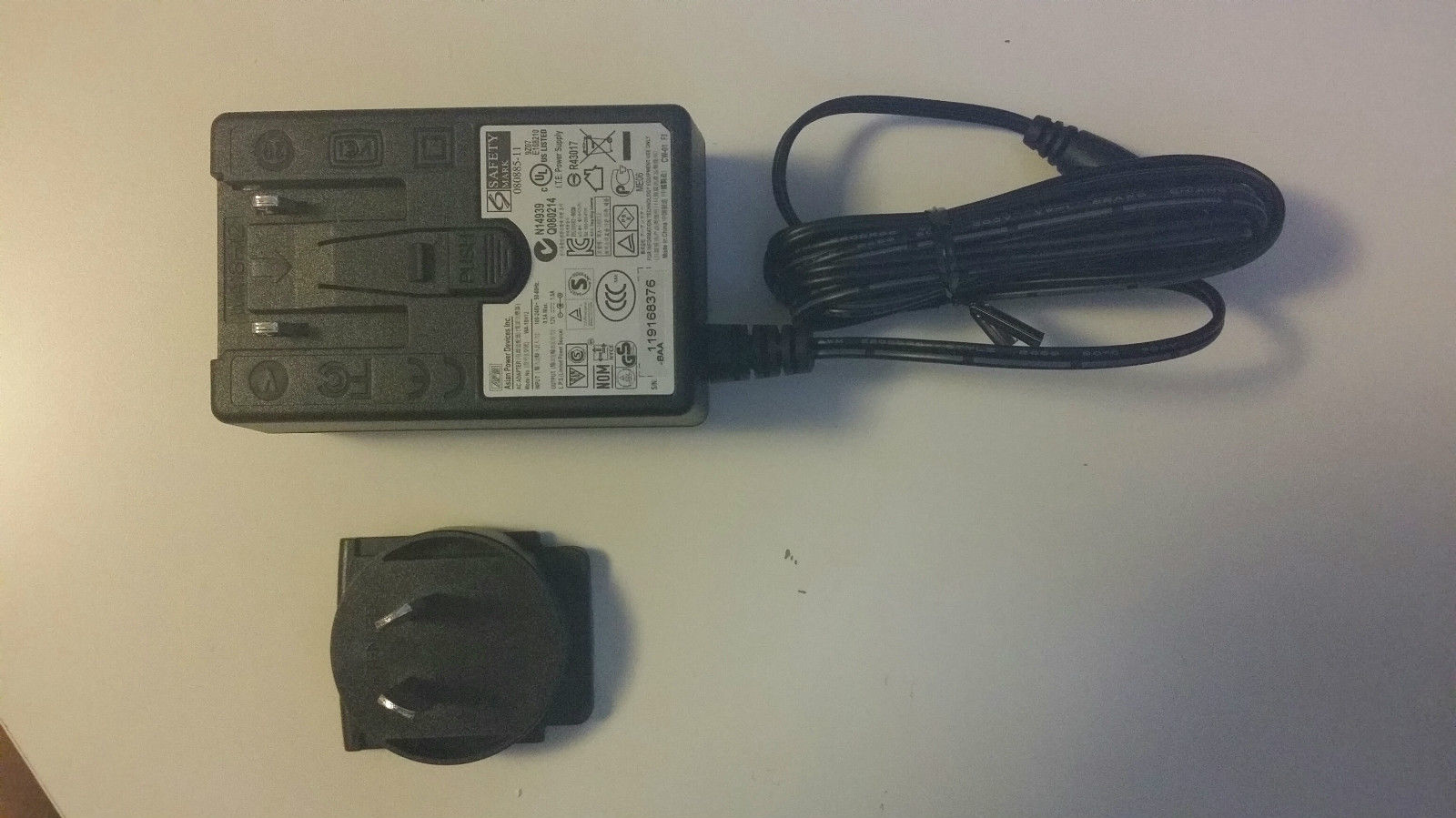 GENUINE APD WA-18H12 12V 1.5A AC ADAPTER for SEAGATE 3.5" EXTERNAL HARD DRIVE POWER SUPPLY 5.5*2.5MM